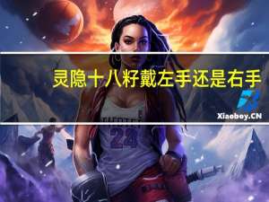 灵隐十八籽戴左手还是右手