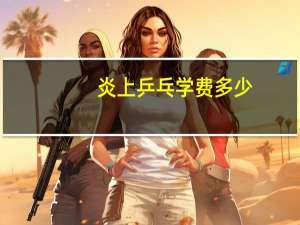 炎上乒乓学费多少