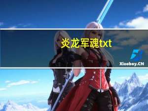 炎龙军魂txt（炎龙军魂）