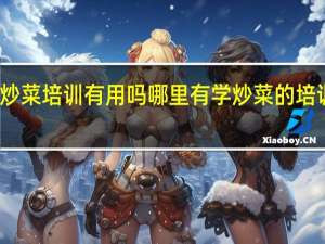 炒菜培训有用吗 哪里有学炒菜的培训学校
