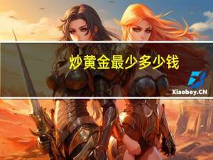炒黄金最少多少钱