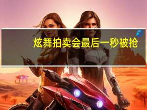 炫舞拍卖会最后一秒被抢（炫舞拍卖会）