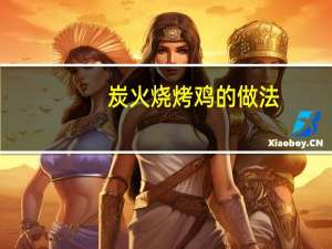 炭火烧烤鸡的做法