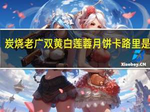 炭烧老广双黄白莲蓉月饼卡路里是多少