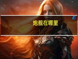 炮舰在哪里（炮舰在哪）