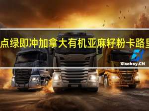 点点绿 即冲加拿大有机亚麻籽粉卡路里是多少