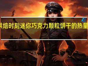 烘焙时刻 迷你巧克力颗粒饼干的热量是多少