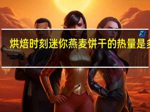 烘焙时刻 迷你燕麦饼干的热量是多少