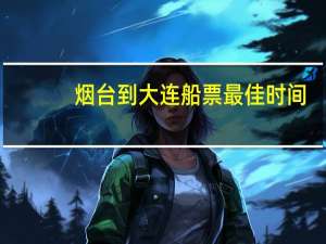 烟台到大连船票最佳时间（烟台到大连船票查询）