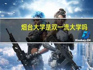烟台大学是双一流大学吗