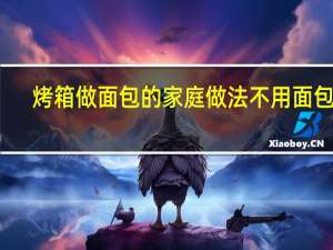 烤箱做面包的家庭做法不用面包机（烤箱做面包的家庭做法）