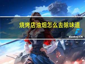 烧烤店油烟怎么去除味道