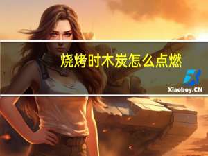 烧烤时木炭怎么点燃