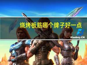 烧烤板筋哪个牌子好一点