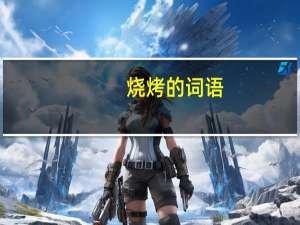 烧烤的词语