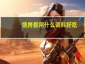 烧烤都用什么调料好吃