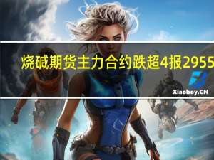 烧碱期货主力合约跌超4%报2955元/吨