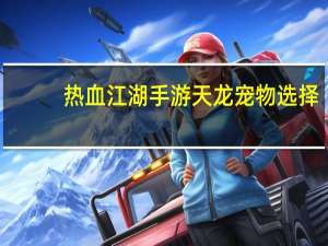 热血江湖手游天龙宠物选择