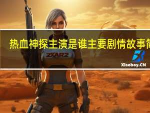热血神探主演是谁 主要剧情故事简介　