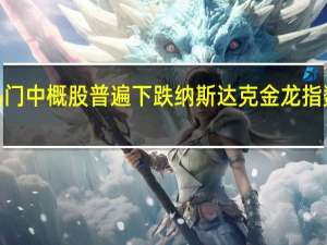 热门中概股普遍下跌 纳斯达克金龙指数收跌4.02%