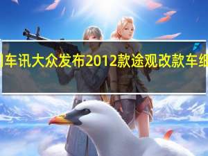 热门车讯大众发布2012款途观改款车细节和图片