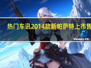 热门车讯2014款新帕萨特上市　售18.38-32.28万元