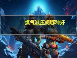 煤气减压阀哪种好