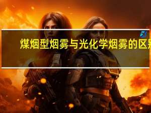 煤烟型烟雾与光化学烟雾的区别