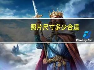 照片尺寸多少合适