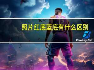 照片红底蓝底有什么区别
