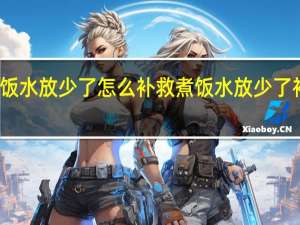 煮饭水放少了怎么补救 煮饭水放少了补救方法
