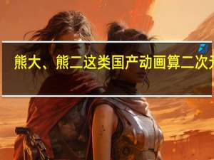 熊大、熊二这类国产动画算二次元吗