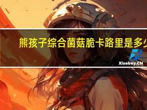 熊孩子 综合菌菇脆卡路里是多少