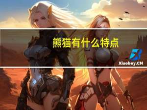 熊猫有什么特点