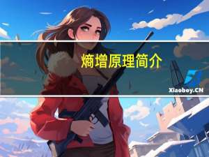熵增原理简介