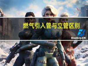 燃气引入管与立管区别