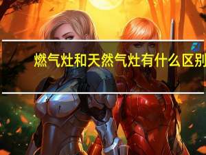 燃气灶和天然气灶有什么区别