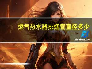 燃气热水器排烟管直径多少