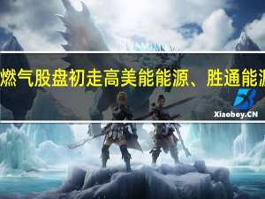 燃气股盘初走高 美能能源、胜通能源涨停