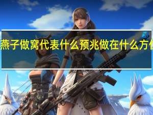 燕子做窝代表什么预兆做在什么方位最好（燕子做窝代表什么预兆）