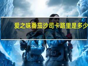 爱之味 番茄沙司卡路里是多少