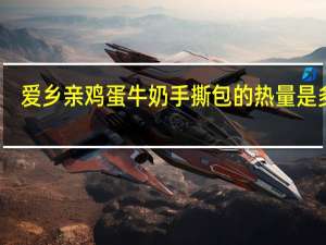 爱乡亲 鸡蛋牛奶手撕包的热量是多少