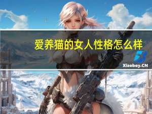 爱养猫的女人性格怎么样