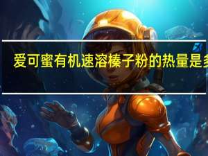 爱可蜜 有机速溶榛子粉的热量是多少