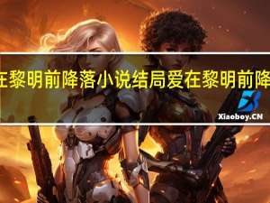 爱在黎明前降落小说结局 爱在黎明前降落大结局