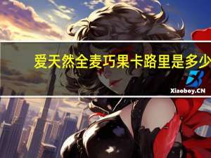 爱天然 全麦巧果卡路里是多少