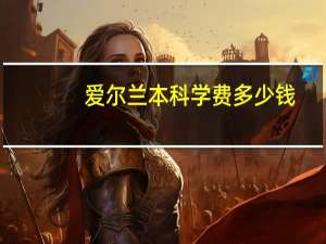 爱尔兰本科学费多少钱