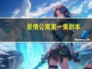 爱情公寓第一集剧本