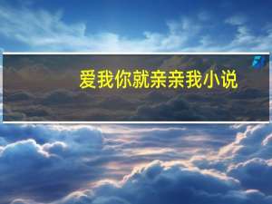 爱我你就亲亲我小说（爱我你就亲亲我）