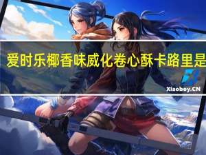 爱时乐 椰香味威化卷心酥卡路里是多少